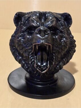 Small Black Bear Figurine